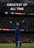 Plakat piłkarski - GREATEST OF ALL TIME Lionel Messi