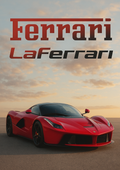 Plakat motoryzacyjny - FERRARI