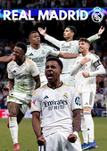 Plakat piłkarski - REAL MADRID