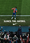 Plakat piłkarski - SLINCE THE HATERS