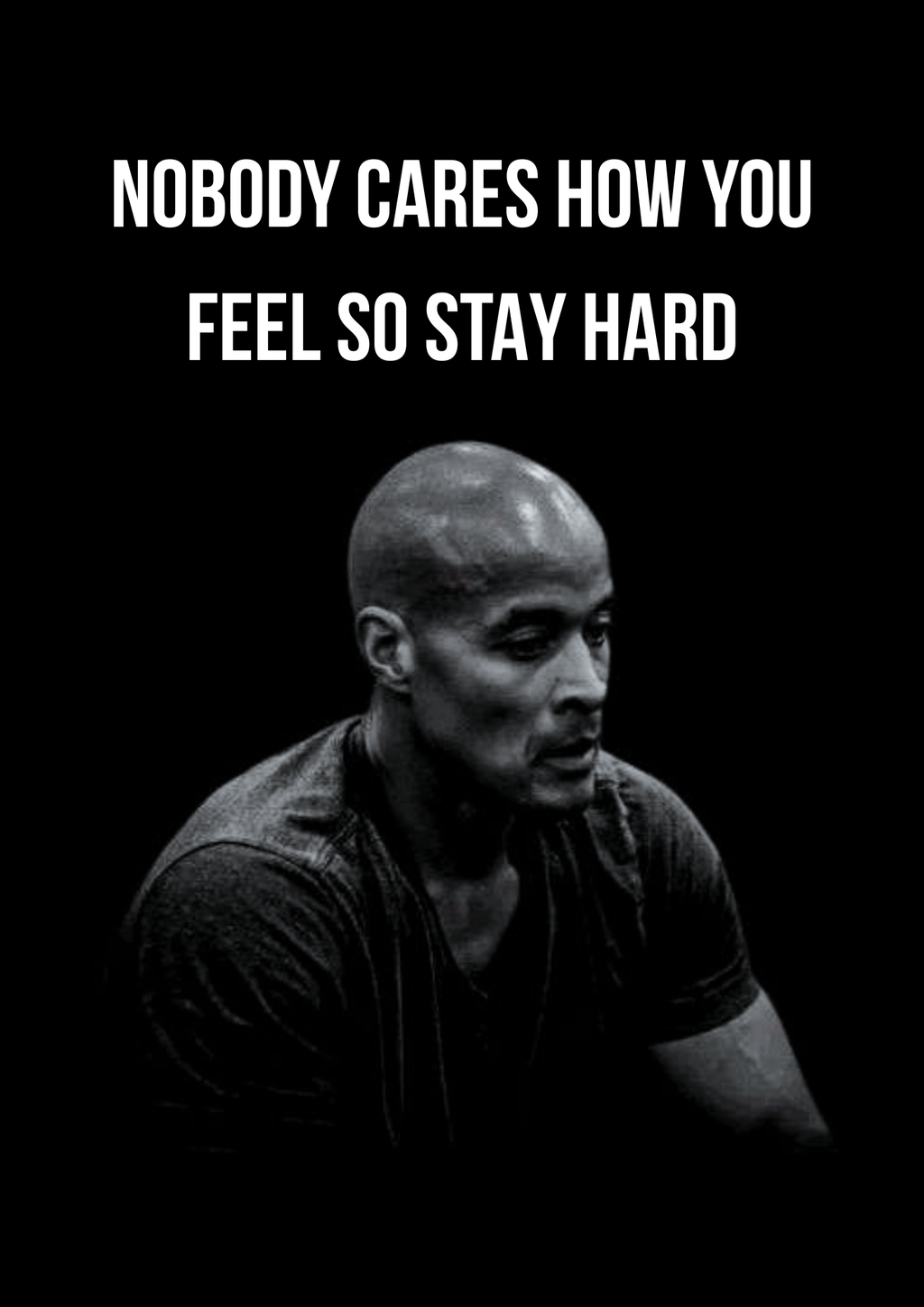 Plakat motywacyjny - STAY HARD