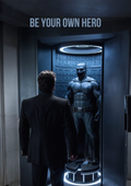 Plakat motywacyjny - BE YOUR OWN HERO