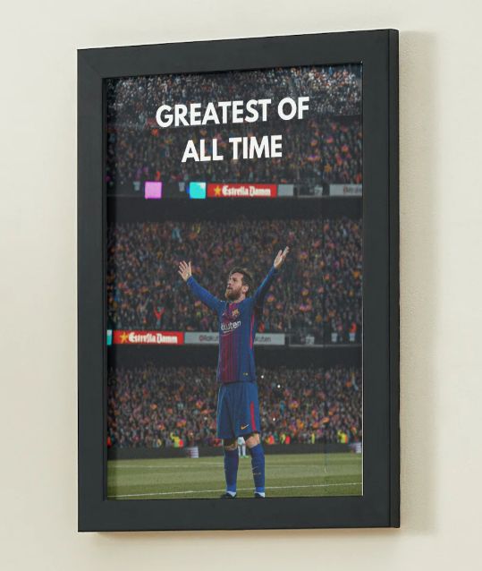 Plakat piłkarski - GREATEST OF ALL TIME Lionel Messi