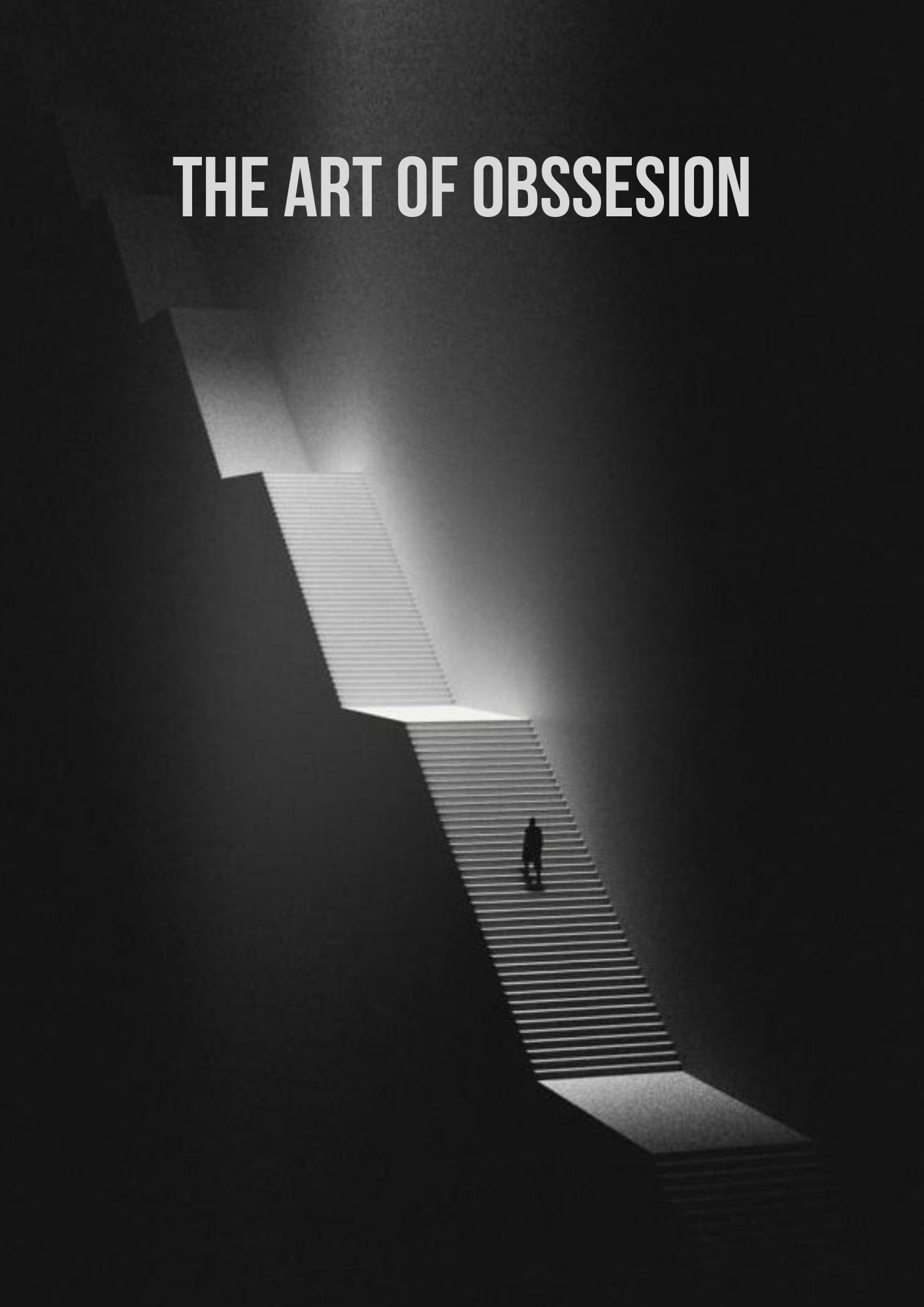 Plakat motywacyjny - THE ART OF OBSESSION